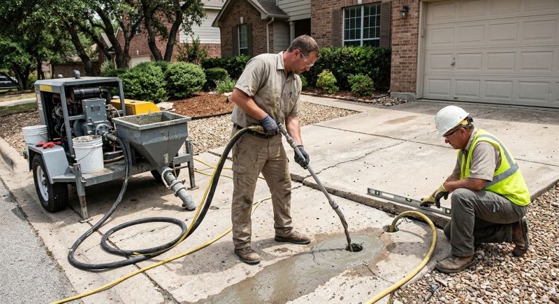 Concrete Leveling in Corpus Christi, TX