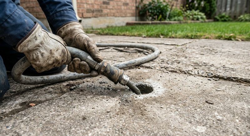 Concrete Lifting in West Des Moines, IA