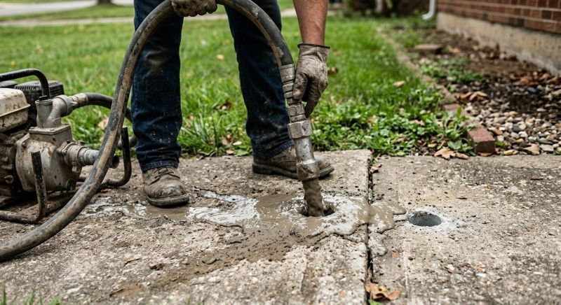 Concrete Slab Jacking in Corpus Christi, TX