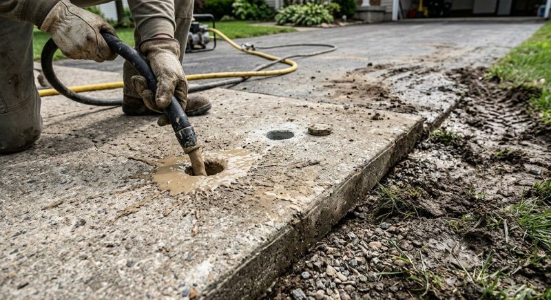 Concrete Slab Jacking in Denver, CO