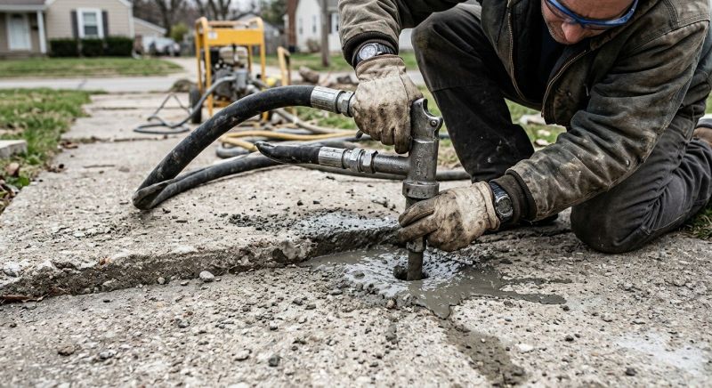 Patio Mudjacking in Denver, CO