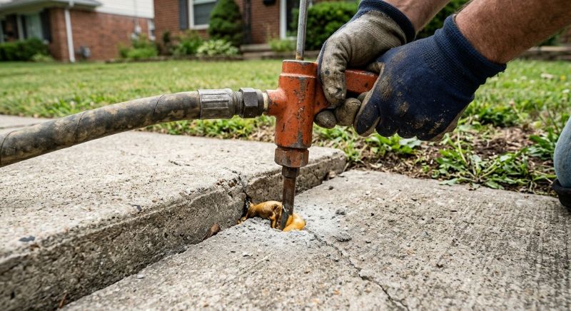 Concrete Slab Jacking in Tampa, FL